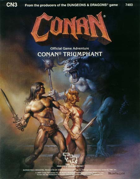 TSR Dungeons & Dragons Archive: Conan: Conan Triumphant