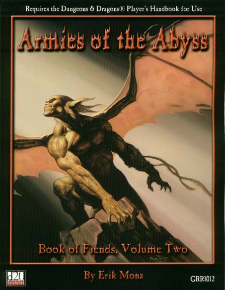 Third Edition Dungeons & Dragons Archive: d20 System: Armies of the Abyss