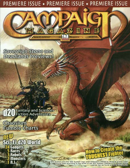 Third Edition Dungeons & Dragons Archive: d20 System: Campaign Magazine #1