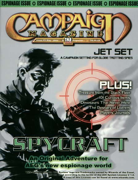Third Edition Dungeons & Dragons Archive: d20 System: Campaign Magazine #3