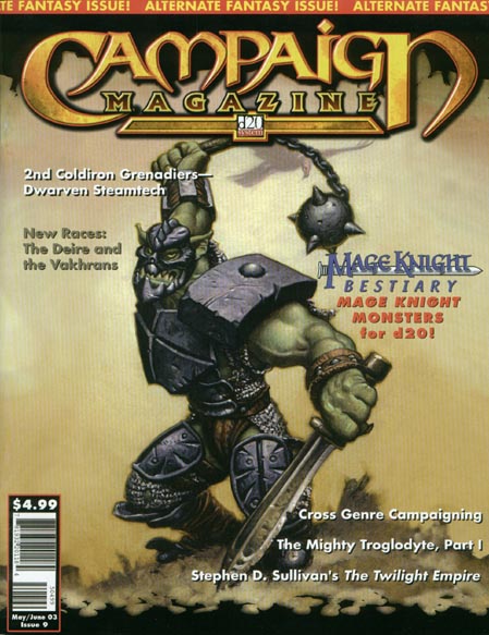 Third Edition Dungeons & Dragons Archive: d20 System: Campaign Magazine #9