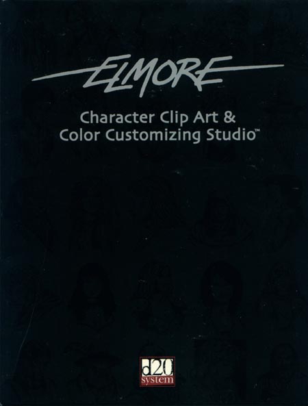 Third Edition Dungeons & Dragons Archive: d20 System: Elmore Character Clip Art & Color Customizing Studio