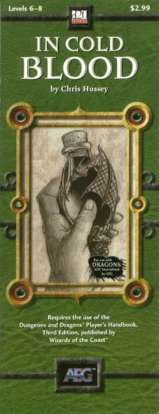 Third Edition Dungeons & Dragons Archive: d20 System: In Cold Blood