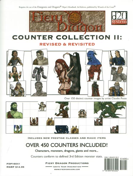 Third Edition Dungeons & Dragons Archive: d20 System: Counter Collection II: Revised & Revisited
