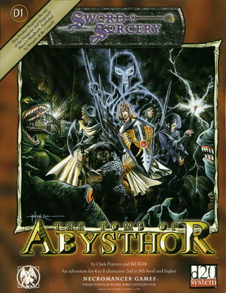 Third Edition Dungeons & Dragons Archive: d20 System: D1 The Tomb of Abysthor