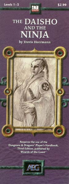 Third Edition Dungeons & Dragons Archive: d20 System: The Daisho and the Ninja