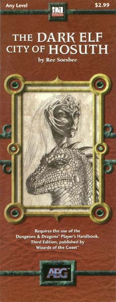 Third Edition Dungeons & Dragons Archive: d20 System: The Dark Elf City of Hosuth