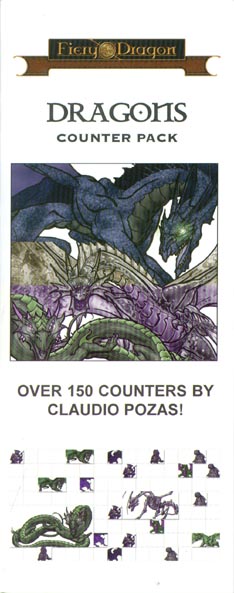 Third Edition Dungeons & Dragons Archive: d20 System: Dragons Counter Pack