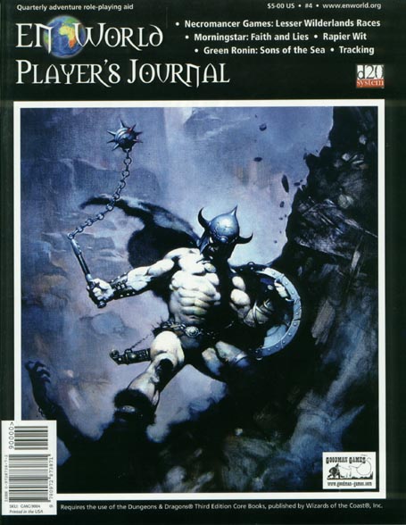 Third Edition Dungeons & Dragons Archive: d20 System: EN World Player's Journal #4