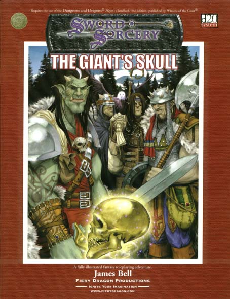 Third Edition Dungeons & Dragons Archive: d20 System: The Giant's Skull