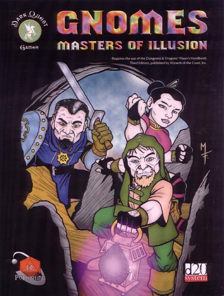 Third Edition Dungeons & Dragons Archive: d20 System: Gnomes: Masters of Illusion