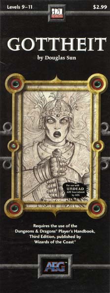 Third Edition Dungeons & Dragons Archive: d20 System: Gottheit