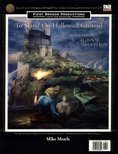 Third Edition Dungeons & Dragons Archive: d20 System: To Stand On Hallowed Ground