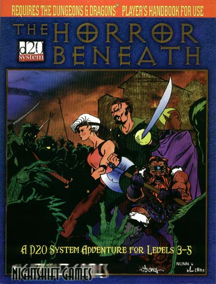 Third Edition Dungeons & Dragons Archive: d20 System: The Horror Beneath