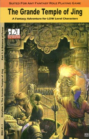 Third Edition Dungeons & Dragons Archive: d20 System: The Grande Temple of Jing