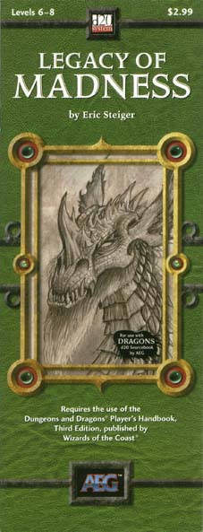 Third Edition Dungeons & Dragons Archive: d20 System: Legacy of Madness
