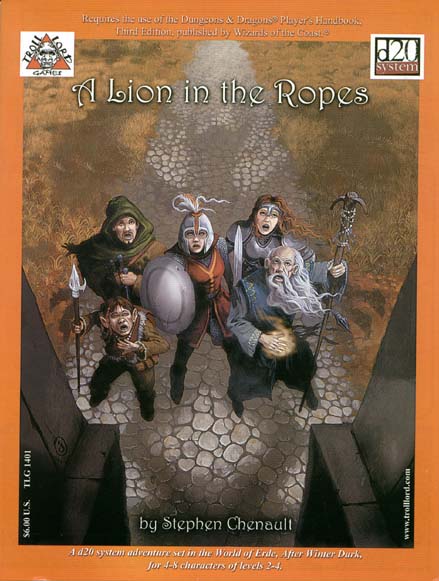 Third Edition Dungeons & Dragons Archive: d20 System: A Lion in the Ropes