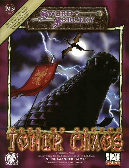 Third Edition Dungeons & Dragons Archive: d20 System: M3 Maze of Zayene: Tower Chaos