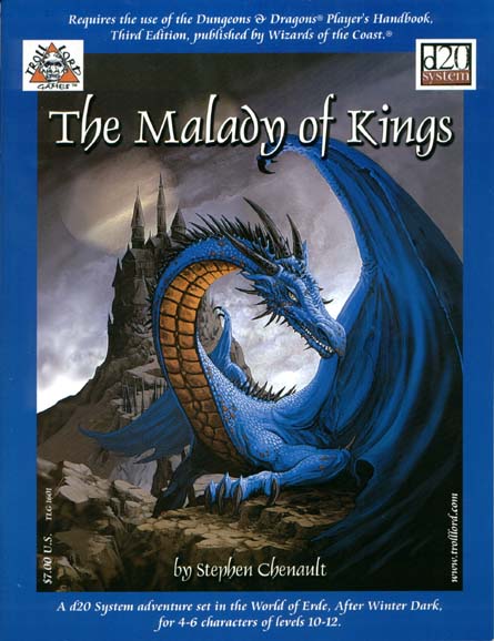 Third Edition Dungeons & Dragons Archive: d20 System: The Malady of Kings