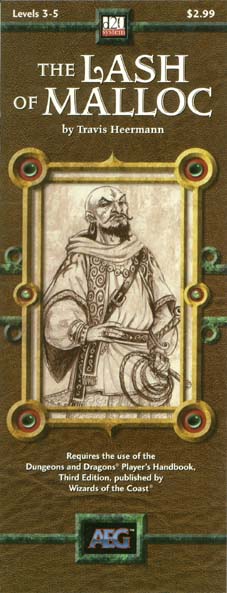 Third Edition Dungeons & Dragons Archive: d20 System: The Lash of Malloc