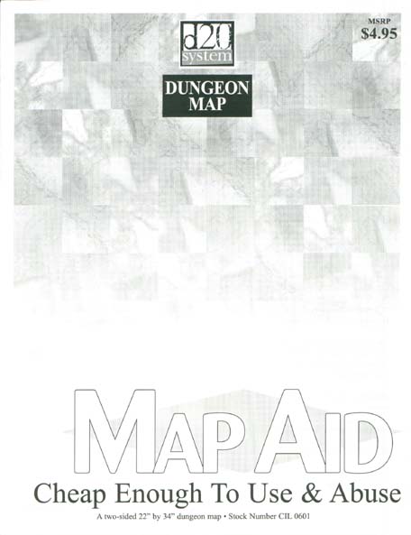 Third Edition Dungeons & Dragons Archive: d20 System: Map Aid: Dungeon Map