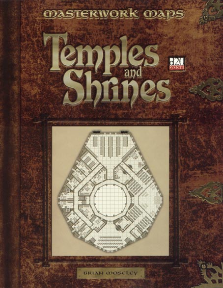 Third Edition Dungeons & Dragons Archive: d20 System: Masterwork Maps: Temples and Shrines