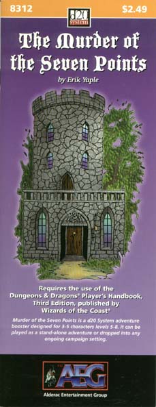 Third Edition Dungeons & Dragons Archive: d20 System: The Murder of the Seven Points