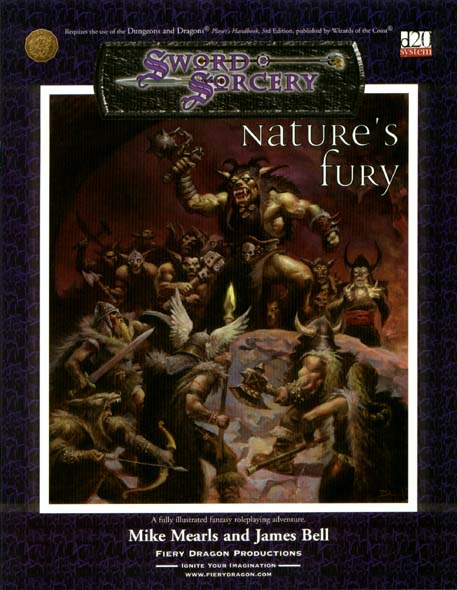 Third Edition Dungeons & Dragons Archive: d20 System: Nature's Fury