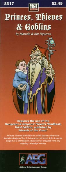 Third Edition Dungeons & Dragons Archive: d20 System: Princes, Thieves & Goblins