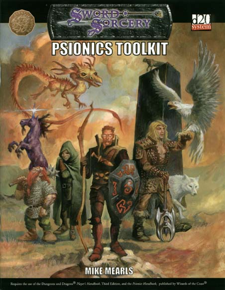 Third Edition Dungeons & Dragons Archive: d20 System: Psionics Toolkit