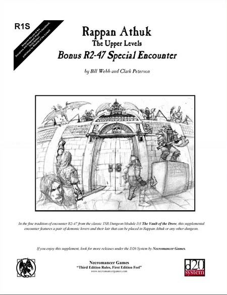 Third Edition Dungeons & Dragons Archive: d20 System: Rappan Athuk: The Upper Levels: Bonus R2-57 Special Encounter