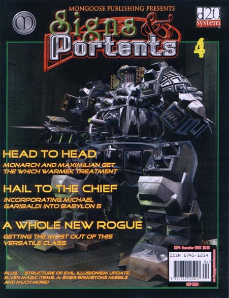 Third Edition Dungeons & Dragons Archive: d20 System: Signs & Portents #4