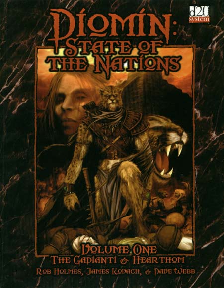 Third Edition Dungeons & Dragons Archive: d20 System: State of the Nations Volume One: The Gadianti & Hearthom