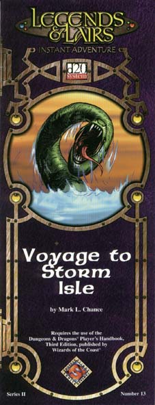 Third Edition Dungeons & Dragons Archive: d20 System: Voyage to Storm Isle