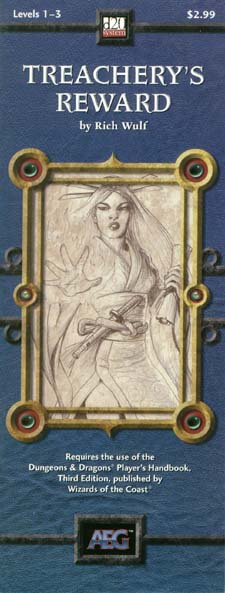 Third Edition Dungeons & Dragons Archive: d20 System: Treachery's Reward