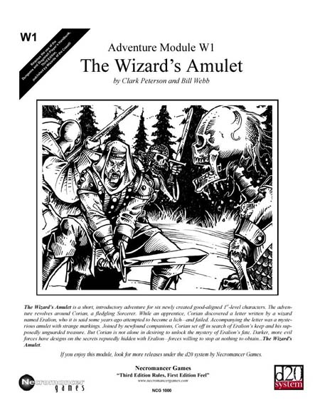 Third Edition Dungeons & Dragons Archive: d20 System: The Wizard's Amulet
