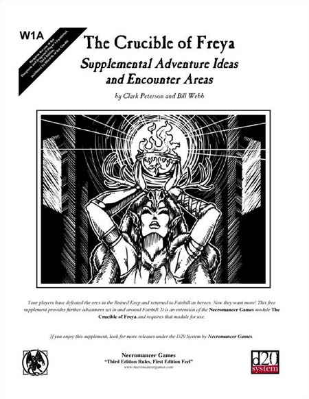 Third Edition Dungeons & Dragons Archive: d20 System: The Crucible of Freya: Supplemental Adventure Ideas and Encounter Areas