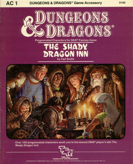 Dungeons & Dragons Archive: The Shady Dragon Inn