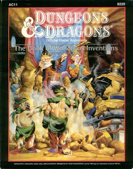Dungeons & Dragons Archive: The Book of Wondrous Inventions