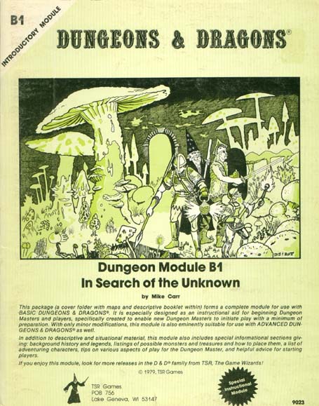 Dungeons & Dragons Archive: In Search of the Unknown