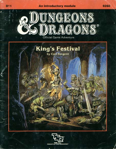 Dungeons & Dragons Archive: B11 King's Festival