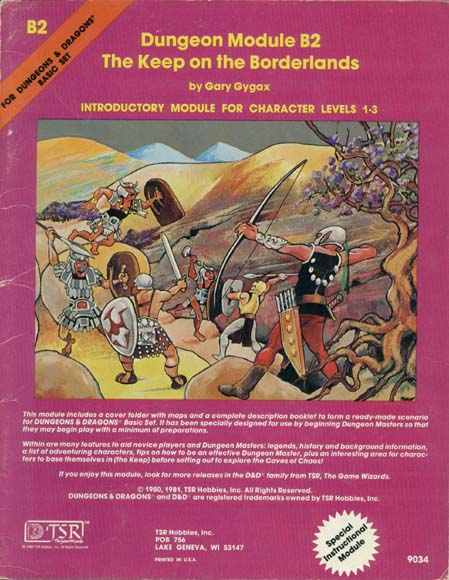 Dungeons & Dragons Archive: The Keep on the Borderlands