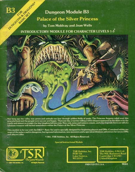 Dungeons & Dragons Archive: Palace of the Silver Princess
