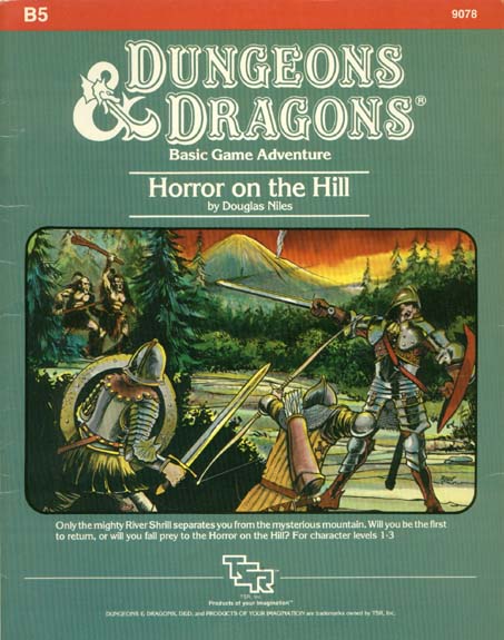 Dungeons & Dragons Archive: Horror on the Hill