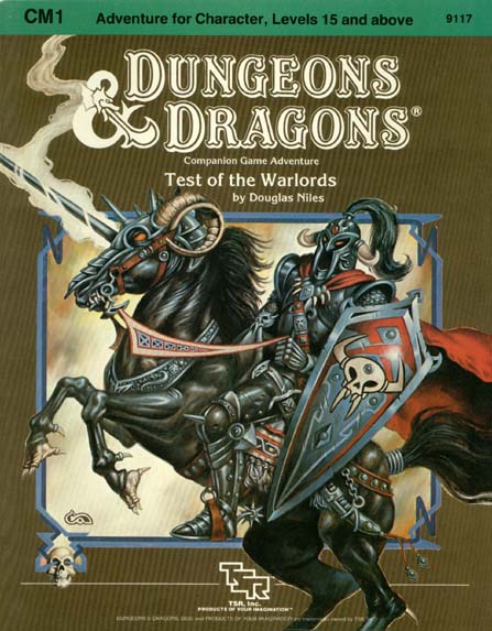 Dungeons & Dragons Archive: Test of the Warlords
