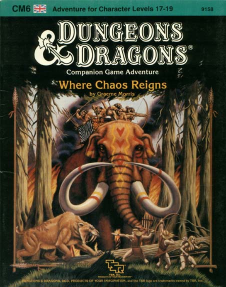 Dungeons & Dragons Archive: Where Chaos Reigns