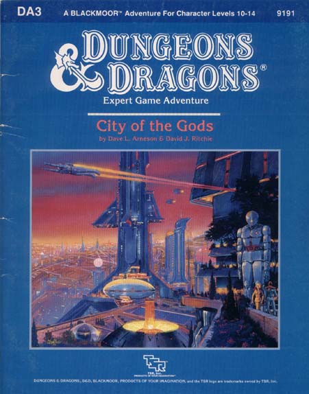 Dungeons & Dragons Archive: City of the Gods