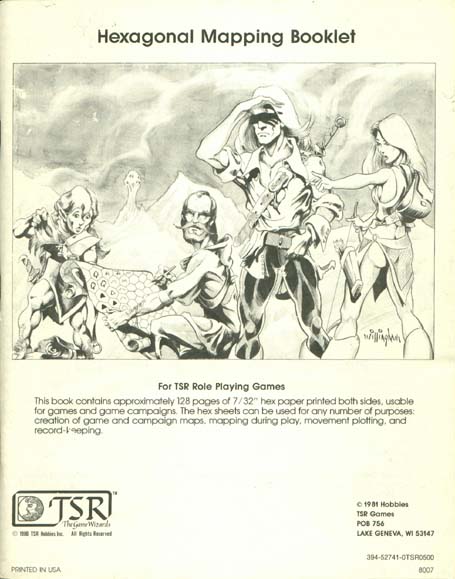 Dungeons & Dragons Archive: Hexagonal Mapping Booklet