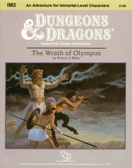 Dungeons & Dragons Archive: The Wrath of Olympus