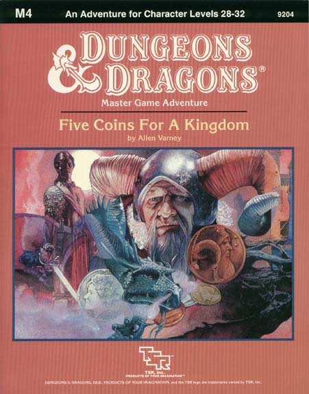 Dungeons & Dragons Archive: Five Coins For A Kingdom